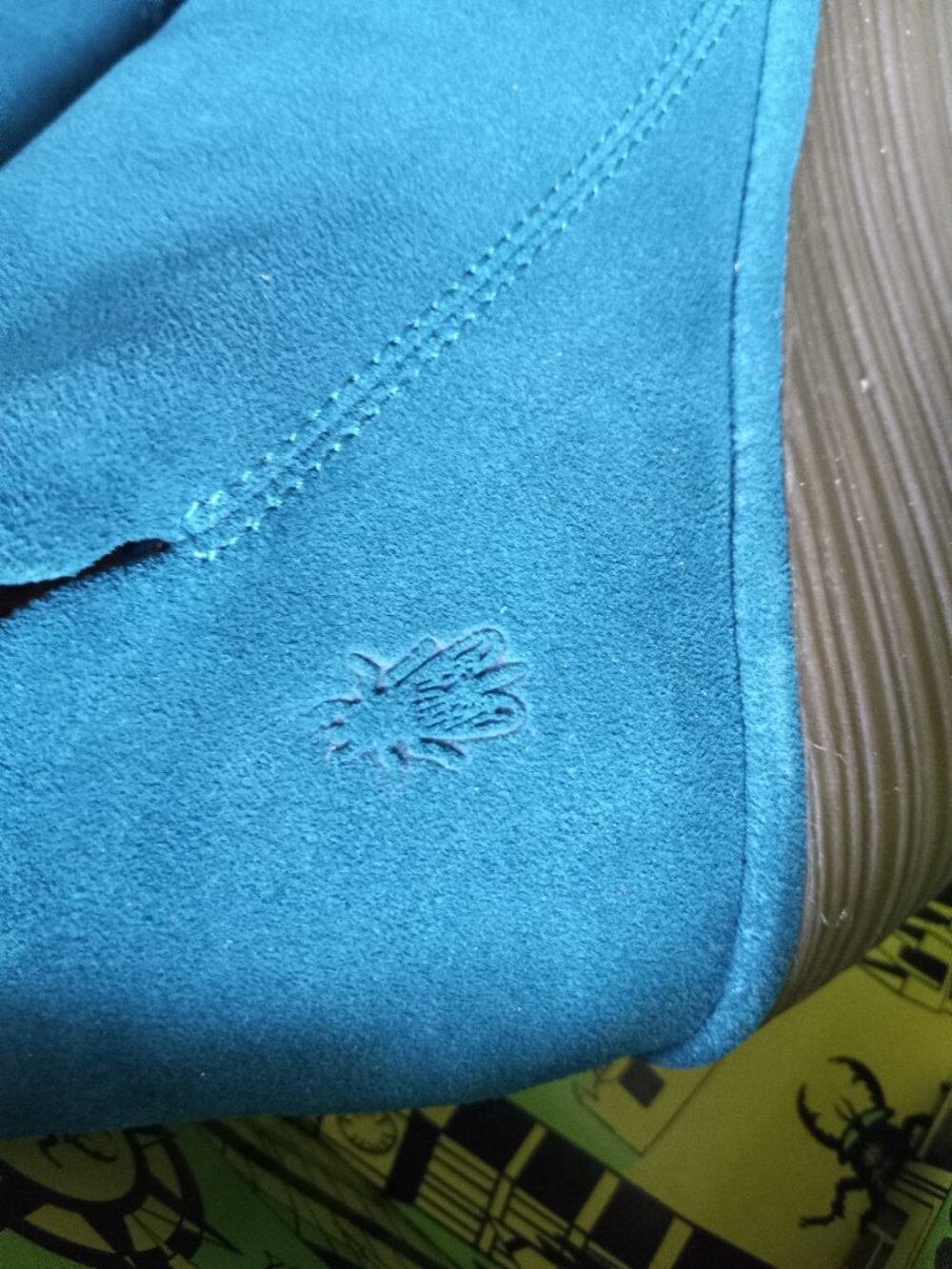 FLY London YIP blue oil suede boots 36 Petrol - Picture 6 of 6